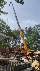 Grue mobile d'occasion QY25K-II de 25 tonnes avec moteur et pièces d'origine du Guangdong, à vendre à bas prix - Product Image 2