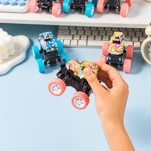 Vehículo Todoterreno Inertia 4WD Escala 1:16 Diseño Graffiti, Coche de Juguete de Fricción para Niños de 5 a 7 Años, Modelo de Plástico Unisex - Product Image 3