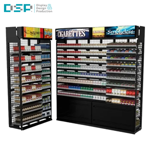 Étagère d'affichage métallique à un seul côté, légère, pour magasin de tabac, étagères à pousser et à tirer, présentoir à cigarettes, fabriqué en usine au Vietnam - Product Image 4