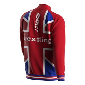 Vestes de sport pour équipes de lutte, nouvelle conception, sublimation, sweat-shirts courts, sweat-shirts à capuche, vestes zippées - Product Image 2