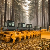 Matériel de terrassement durable à faible entretien, équipement à chenilles épaissies résistant à l'usure SD22 pour l'exploitation en montagne