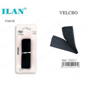 Nastro Velcro Ilan 3x60cm con Chiusura a Strappo per Artigianato e Fai-da-Te - Product Image 1