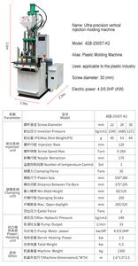Machine de moulage par injection TPU bibo populaire, compacte, en plastique, bicolore, pour câbles audio et VGA double ligne - Product Image 2