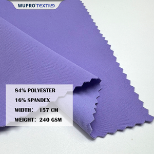 84% poliéster 16% <span class=keywords><strong>Spandex</strong></span> 240 GSM tela elástica comprar Poly <span class=keywords><strong>Spandex</strong></span> Interlock tejido Textiles ropa deportiva ropa interior impresa - Product Image 1