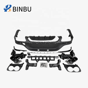 Per <span class=keywords><strong>Mercedes</strong></span> Benz <span class=keywords><strong>GLC</strong></span> <span class=keywords><strong>coupé</strong></span> paraurti posteriore diffusore aggiornamento <span class=keywords><strong>GLC</strong></span> <span class=keywords><strong>coupé</strong></span> 43 stile C253 modifica auto tubo di scarico 2016-2021 - Product Image 2