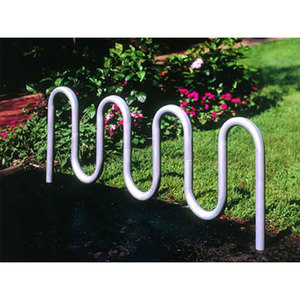 Porte-vélos <span class=keywords><strong>sécurisé</strong></span> en métal enduit de poudre extérieur support de <span class=keywords><strong>vélo</strong></span> public extérieur support de stationnement de <span class=keywords><strong>vélo</strong></span> en bordure de route - Product Image 5