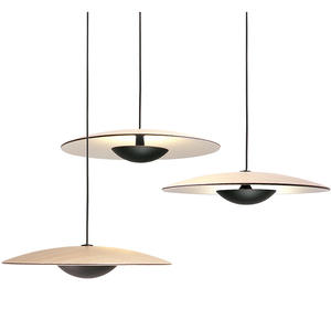 Lampe suspendue pour salle à manger à tête unique, design nordique danois unique, créatif, minimaliste, rustique, lampe de table de café, lampe de chevet - Product Image 1