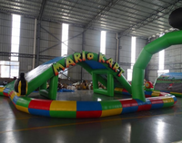 Bâche gonflable étanche en PVC de m, équipement pour jeux de course, de Kart et de Sport