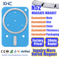 Cincin Magnet Magsafe Kustom, Cincin Magnetik Kuat untuk Casing Ponsel, Pengisian Daya Nirkabel, dan Tempat Kartu