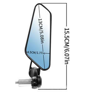 Accessoires pour motos, rétroviseur en alliage d'aluminium CNC pour moto, rétroviseurs universels pour véhicules tout-terrain - Product Image 5