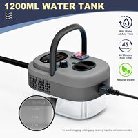 Nouveau Nettoyeur Vapeur Électrique Portable Multi-Usages pour la Maison, Haute Pression 3 Bars, Économiseur d'Eau, Nettoyage à Sec
