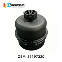 Junta de la Tapa del Enfriador de Aceite del Radiador Mocar para FIAT Grande Punto 199 Idea 350 Linea 323 110 Panda 169 1.3 D Multijet 55197220