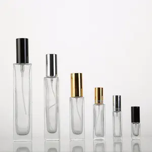 Easy Install Small refillable 1.5ml 2ml Glass tube with Spray for Perfume Tester Sample bottle