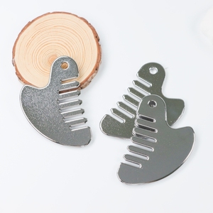 Peigne de massage professionnel en alliage d'aluminium givré, gratte-tête double face, outil de thérapie des méridiens pour la tête, le visage et le corps - Product Image 6