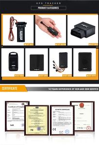 Traceur GPS ST901A avec antenne GPS GSM interne ACC pour détecter l'allumage SinoTrack - Product Image 6