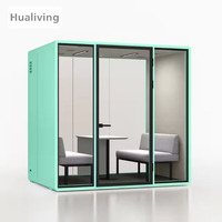Cabine téléphonique insonorisée pour une personne, cabine acoustique privée, cabine de travail silencieuse, cabine insonorisée pour bureau