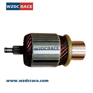 โรเตอร์สตาร์ทเตอร์ WZDC RACE 12V 1707A L: 109.5 OD: 45.5 SPL: 9T สำหรับเปลี่ยนสตาร์ทเตอร์รถยนต์ - Product Image 1