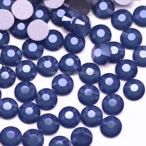 أحجار الراين الكريستالية الصديقة للبيئة من سيلينا، ملونة بلون الموكا، مستديرة الشكل مع 12 وجهًا لفن الأظافر وإكسسوارات الحرف اليدوية - Product Image 3