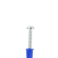 Kit d'ancrage conique pour cloison sèche en plastique avec vis pour cloison sèche