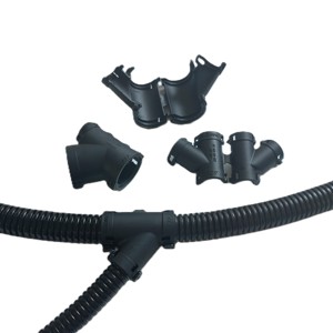 Chinesischer Hersteller Elektrischer Rohrverbinder Y-Verbinder Wellrohrverbinder für Rohre Fester Verbinder - Product Image 5