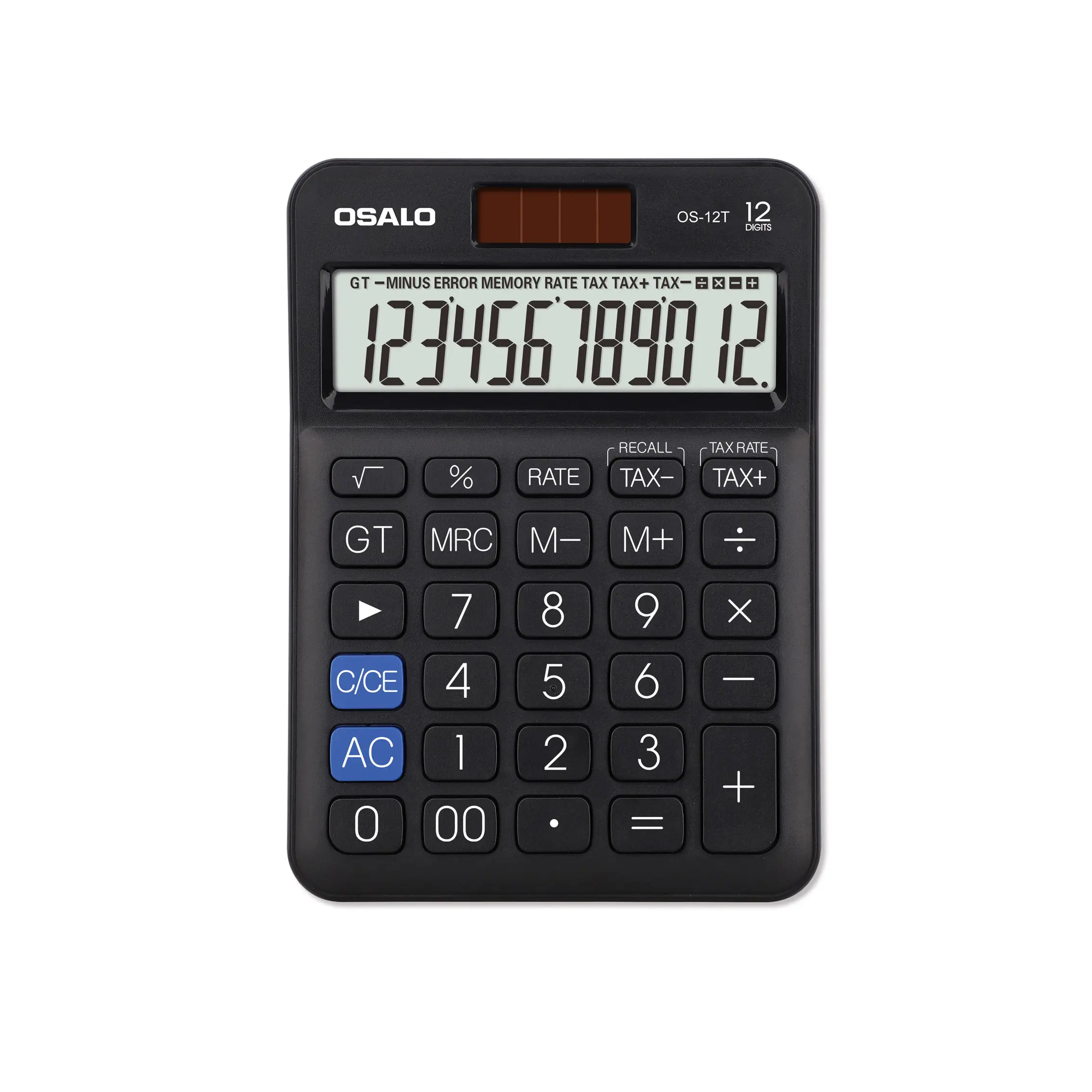 La promozione supporta calcolatrici desktop personalizzate a 12 cifre calcolatrice fiscale per ufficio con opzioni multicolori