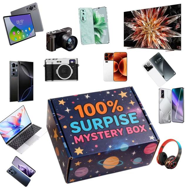 Hot Selling Latest Smart Watches Smartphone Popular Earphones 3C Electronic Products in Mystery Box Blind Box Advanced Gifts