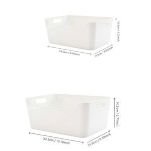 Cestas de Almacenamiento Grandes y Pequeñas de Colores Personalizados, Contenedor Multifuncional para el Hogar, Amplias Aplicaciones - Product Image 3