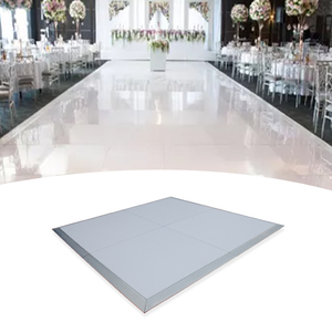 Palco Portatile Pieghevole Wireless con Pavimento da <span class=keywords><strong>Ballo</strong></span> LED per DJ, Matrimoni, con Alimentazione DMX Cablata (Controller Escluso) - Product Image 5