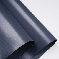 Lona de PVC para Todo Clima, 100% Impermeable, Anti-UV, con Recubrimiento de Cuchilla, para Protección de Equipos Industriales y Carga