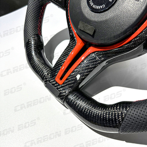 Volante Deportivo de Fibra de Carbono para <span class=keywords><strong>BMW</strong></span> F80 F10 F20 F30 F31 F32 M3 F07 M4 F82 X5 E92 E90, Actualización de Modelo Antiguo a Nuevo - Product Image 3
