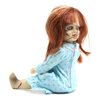Poupées horribles fantastiques de haute qualité l'exorciste Annabel mariée poupée effrayante jouets en PVC poupées mortes vivantes