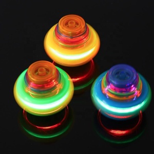 UFO Gyro Niños 3-14 años Rompecabezas Música intermitente Gyro Stand Super Colorful Electric Luminous Toys - Product Image 3