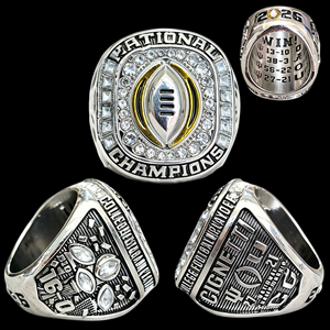 2025 Indiana Hoosiers NCAA Football National Championship <strong>Ring</strong> Set Men <strong>Iced</strong> Out Zircon Fan <strong>Ring</strong> Wholesale - Product Image 2
