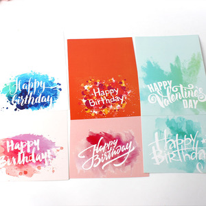 Cartes de remerciement personnalisées avec logo imprimé en couleur, faible quantité minimum de commande - Product Image 4