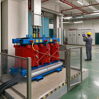 Transformateur sec stable 10 kV 0,4 kV triphasé 50 Hz 60 Hz pour l'alimentation électrique des campus universitaires 1250 kVA bobinage en cuivre