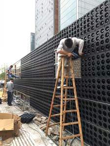 Jardinière murale verticale SL-Y5012, design de poche, en plastique PP, écologique, légère, avec trou de drainage, auto-arrosante - Product Image 5