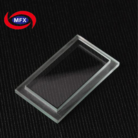 Panneaux de verre en quartz trempé ultra-minces et transparents de type Gorilla pour lampes et luminaires (OEM)