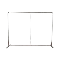 Cadre de présentation personnalisé de 8 pi x 8 pi Support de toile de fond de 10 pi x 8 pi Cadre de toile de fond de présentation en aluminium de 20 pi x 8 pi