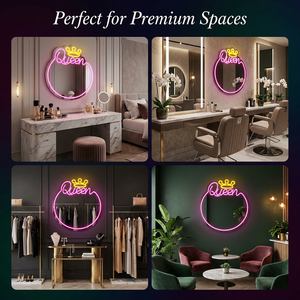 <span class=keywords><strong>Espejo</strong></span> con Letrero Luminoso de Neón de Alta Luminosidad con Letras de Neón para Decoración de Pared - Product Image 6