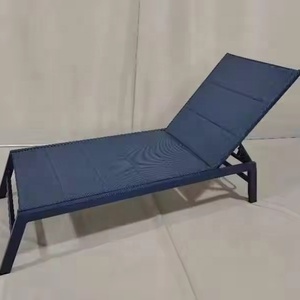 <strong>Outdoor</strong> Furniture Patio Sun Loungers Chaise Lounge Set Aluminum Fabric Swimming Pool <strong>Sunbed</strong> - Product Image 3