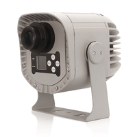 Proyector de Logotipos LED con 6 Gobos Giratorios, Luces de Proyección Impermeables IP65 para Exteriores, Publicidad Personalizada