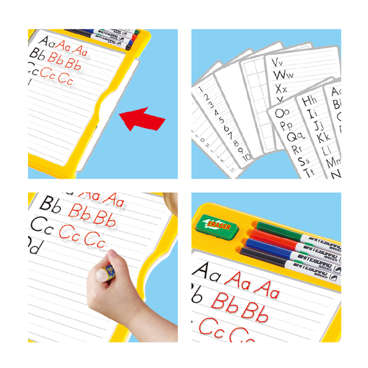 KSF教育玩具 英語アルファベット文字学習セット アートワードパッド