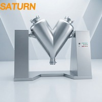 Mélangeur de poudre en acier inoxydable de qualité alimentaire pour l'industrie agroalimentaire, moteur pour le mélange de protéines/détergents en poudre, automatique et multifonctionnel