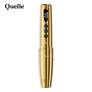 QUELLE doppia batterie macchina per il trucco permanente con cartuccia ago professionale penna per sopracciglia Eyeliner labbra - Product Image 3