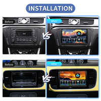 Autoradio 9 pouces pour VW, navigation GPS universelle, DSP, TPMS, CarPlay, Android Auto, montage sur tableau de bord, garantie 1 an, USB