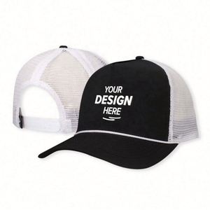Custom Embroidery Logo Mesh Trucker <b>Hat</b> Cap Fashionable Puff Printing Sponge Trucker <b>Hat</b> <b>for</b> Outdoor Use - Product Image 1