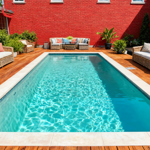 <span class=keywords><strong>Piscine</strong></span> en fibre de verre personnalisée 12m d'épaisseur 4 <span class=keywords><strong>pieds</strong></span> de profondeur d'eau 10-12 mm 21 <span class=keywords><strong>pieds</strong></span> de large 48 pouces de profondeur Utilisation domestique Expédition Sydney <span class=keywords><strong>Piscine</strong></span> - Product Image 1