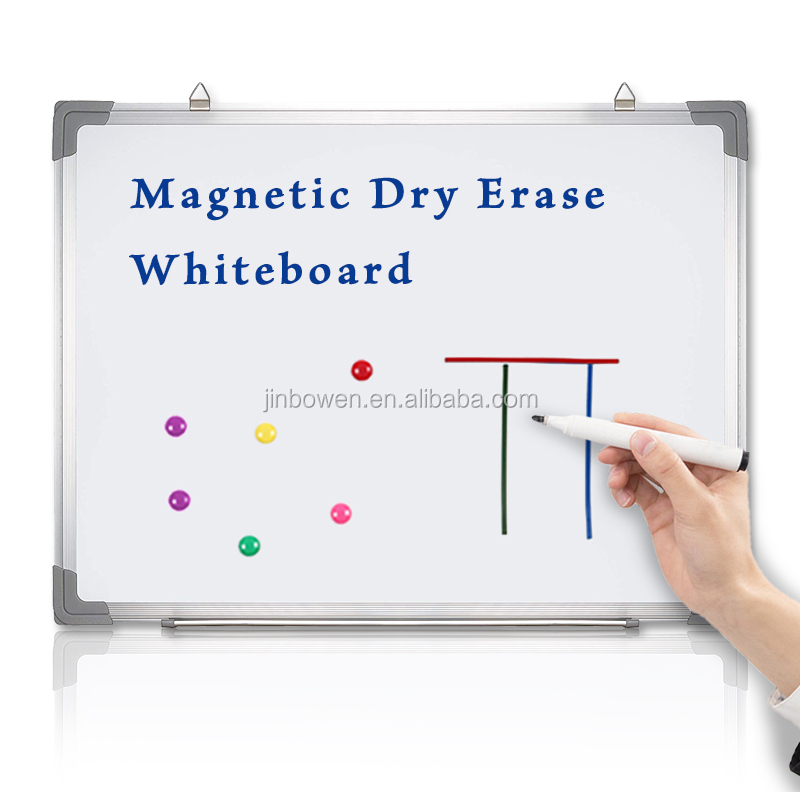 KBW Wand Aluminium Whiteboard Standard Klassen zimmer Schule großes Brett flexible magnetische Trocken lösch brett mit Markierung schale