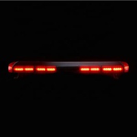 SENKEN Meilleure Vente Haute Performance Rouge Bleu Ambule Lumière Couvre Ambre Linéaire 6 Full LED Avertissement Lightbar