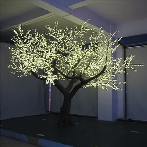 Boho — arbre aux fleurs de cerisier éclairé, étanche, pour l'extérieur, pour arbre de noël